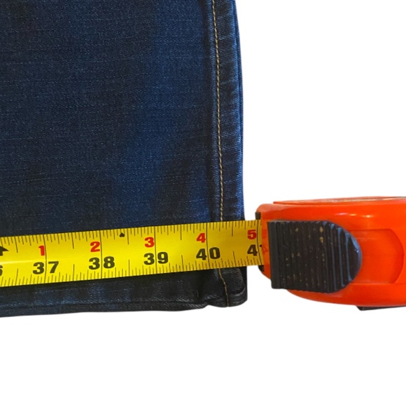 AE American Eagle Outfitters Jeans Kick Boot Size 2 Dark Wash - Picture 8 of 9